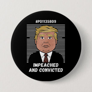 I'm Voting For The Convicted Felon Pro Trump 2024 Button