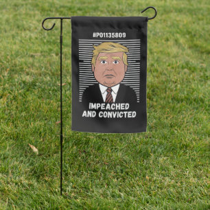 I'm Voting For The Convicted Felon Pro Trump 2024 Garden Flag