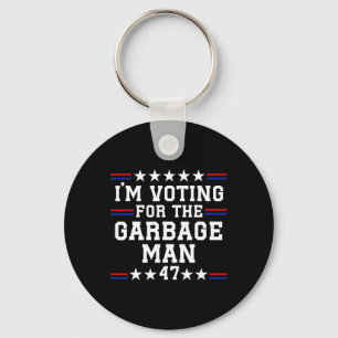 I'm Voting For The Garge Man - Garge For Trump Keychain