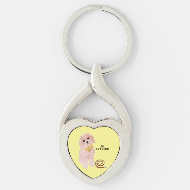 Im waiting keychain (Front)