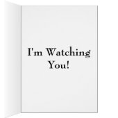 I'm Watching You! Cards (Inside (Right))