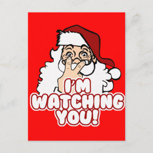 Image result for santa claus is watching you