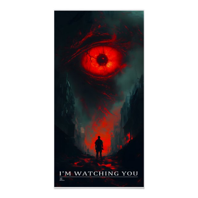 I'm watching you poster (Front)