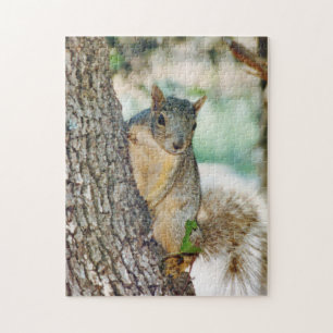 I'm Watching You Squirrel Jigsaw Puzzle