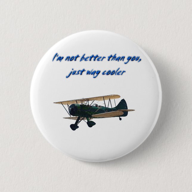 I'm Way Cooler,  WACO Button (Front)