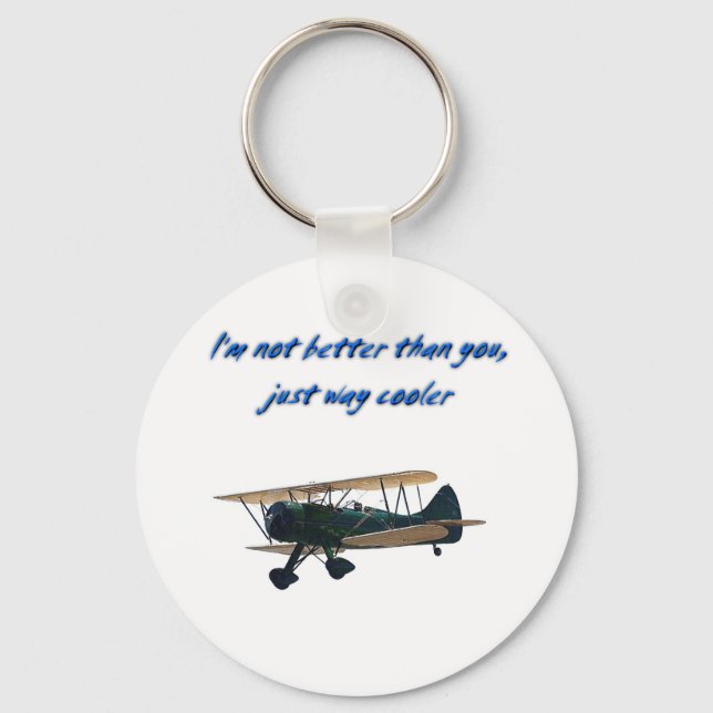 I'm Way Cooler,  WACO Keychain (Front)