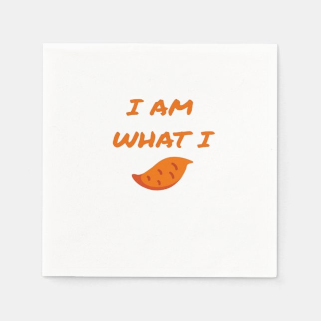 I'm What I Yam Classic Napkins (Front)