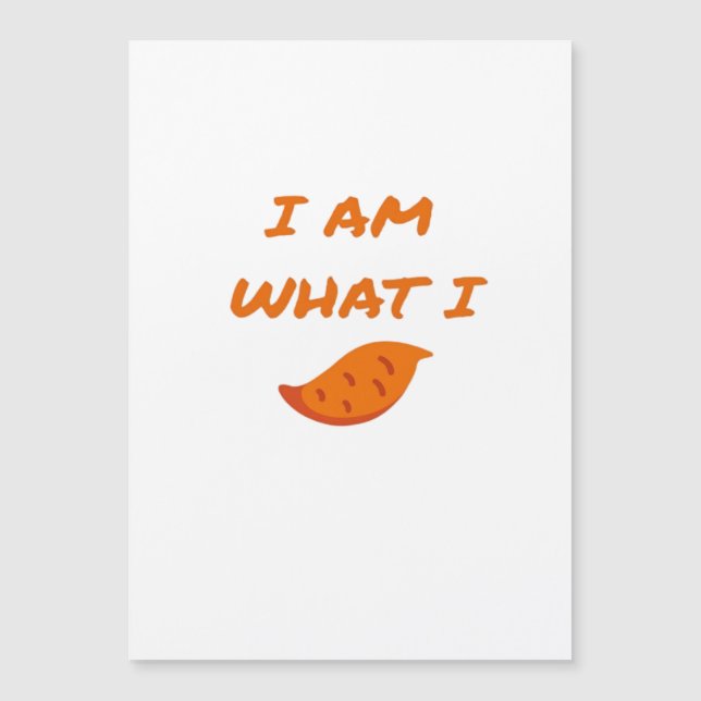 Im What I Yam Playful Pun Mood (Front)