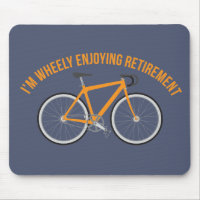 I'm Wheely Enjoying Retirement Funny Bicycle