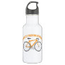 I'm Wheely Enjoying Retirement Funny Bicycle Stainless Steel Water Bottle