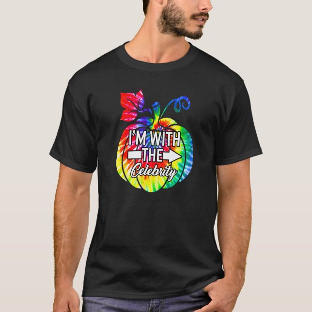 Im With Celebrity Couple Matching Halloween Costum T-Shirt (Front)
