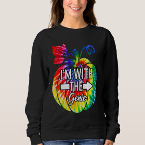 I'm With Genie Couple Matching Halloween Costume T Sweatshirt