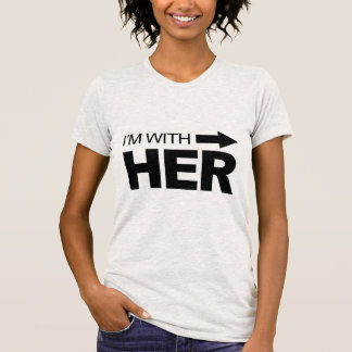 I'm with her (right) T-Shirt