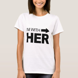 I'm with her (right) T-Shirt