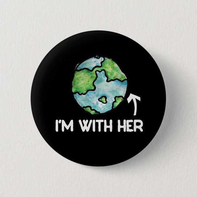 im with her science button (Front)