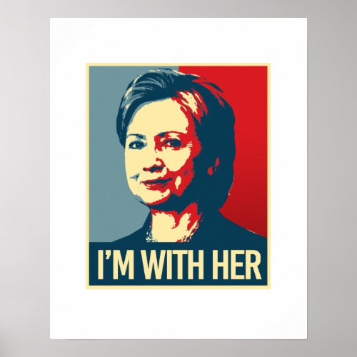 im with hillary poster _ _ 