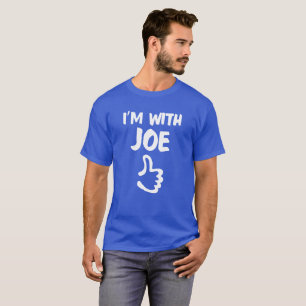 I'm With Joe shirt - Royal Blue