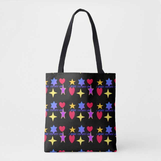 I'm With Love Tote Bag (Front)