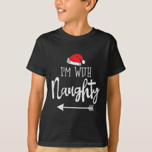 I'm With Nice I Christmas Twosome Gift Costume For T-Shirt