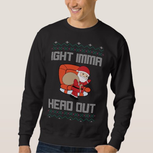 Im With Scrooge Funny Ugly Christmas Sweater Desi