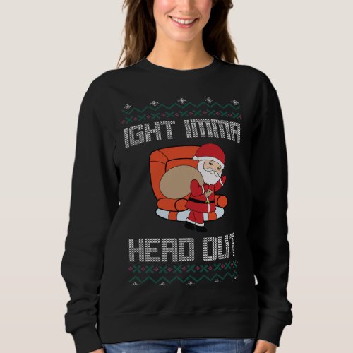 Im With Scrooge Funny Ugly Christmas Sweater Desi