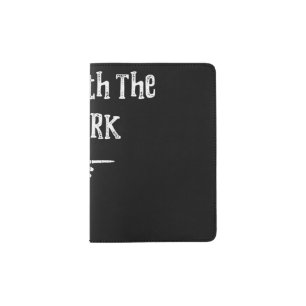 Im With Shark Halloween Costume Funny Couples Passport Holder
