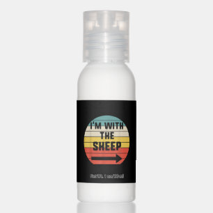 Im With Sheep Halloween Matching Couple Gift Hand Lotion