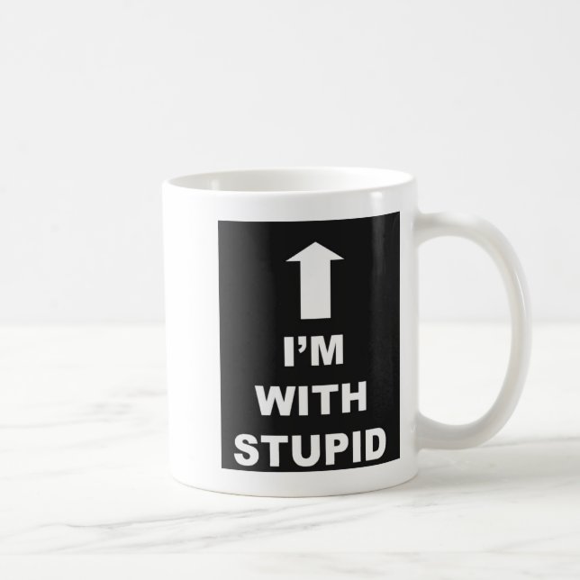 Im With Stud Logo 2 Less Dark Level 2  Coffee Mug (Right)