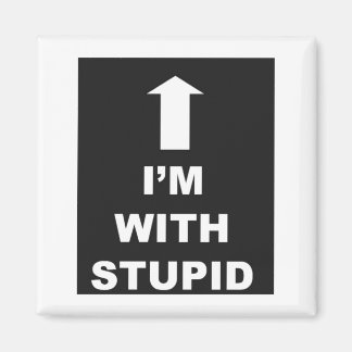 Im With Stud Logo 2 Less Dark Level 2  Magnet