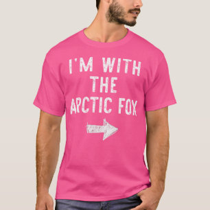 I'M With The Arctic Fox Halloween Matching T-Shirt