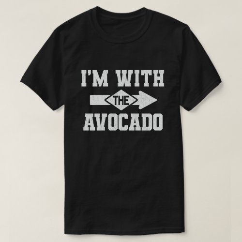 Im With The Avocado Matching Halloween Costume T_Shirt