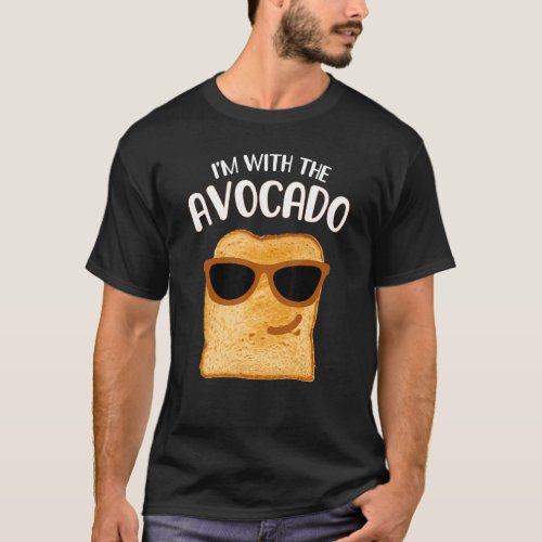 Im with the Avocado Toast Halloween Costume 2022 T_Shirt