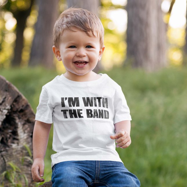 I'm With The Band Baby T-Shirt (I'm with the band baby shirt)