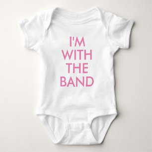 I'm with the band Kids Baby Girl Bodysuit