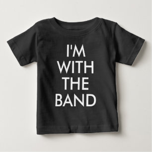 I'm with the band   Kids Baby T-shirt