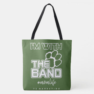 I'm with the band tote slidell high mom life bag