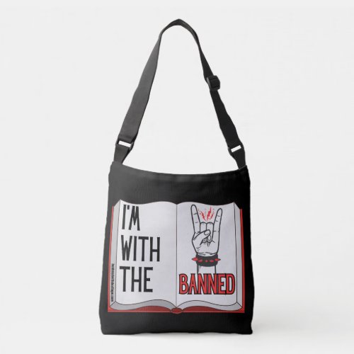 Im With the Banned Black Crossbody Bag