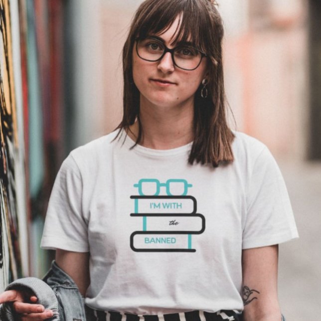 I'm With The Banned Books T-Shirt (Creator Uploaded)