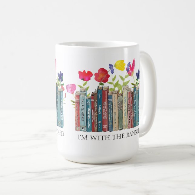 I'm With the Banned Coffee Mug (Front Right)