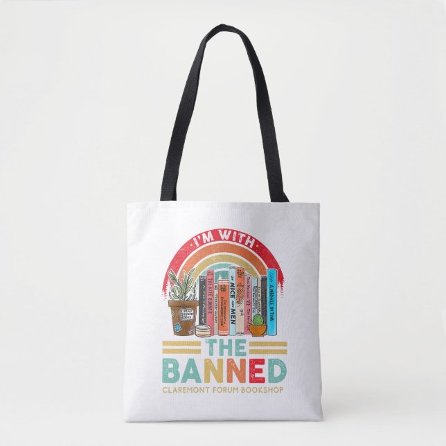 "I'm with the Banned" Tote (Front)
