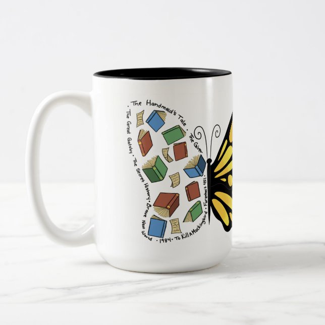 I'm with the Banned Two-Tone Coffee Mug (Left)