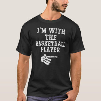 I'm with the Basketball Player Matching Halloween  T-Shirt