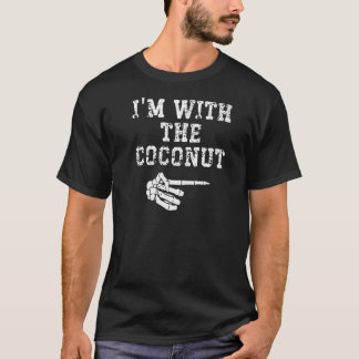 I'm with the Coconut Point Matching Couples Hallow T-Shirt