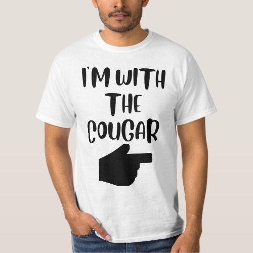 Im With The Cougar T_shirt