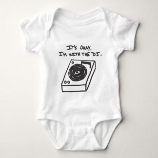 I'm With the DJ Baby Bodysuit