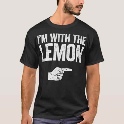 Im With The Lemon  Matching Cougar Costume Premiu T_Shirt