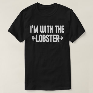 I'm With The Lobster Halloween Matching Costume T-Shirt