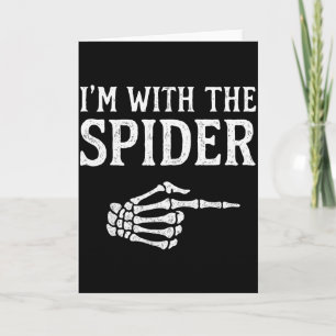 I'm With The Sder Funny Group Halloween Costumes  Card