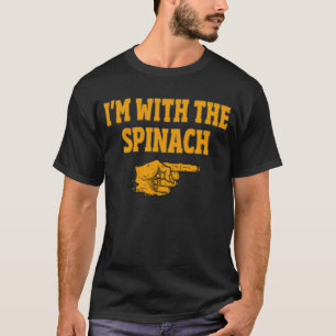 I'm With The Spinach Funny Couple Halloween T-Shirt