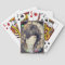 I'm with Wig Floral Playing Cards